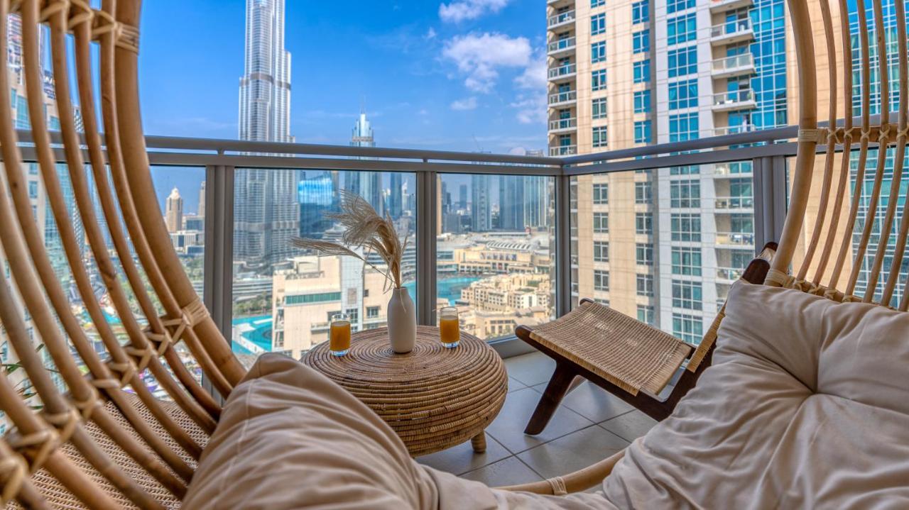 Bellavista - 2Br At The Residences Downtown Boulevard Full Burj Khalifa And Fountain View Dubai Esterno foto