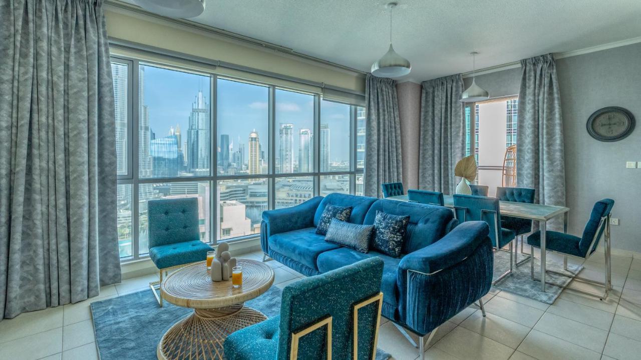 Bellavista - 2Br At The Residences Downtown Boulevard Full Burj Khalifa And Fountain View Dubai Esterno foto